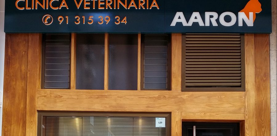 Rótulación Fachada Clínica Veterin.