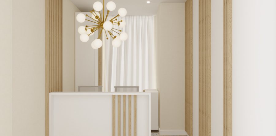Recepción Hostal Madrid Esparteros