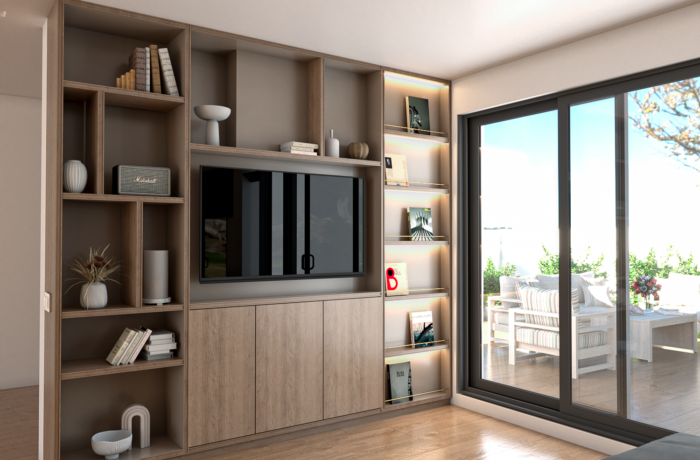TV CABINET Render