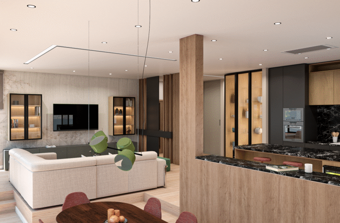 Vivienda con Encanto Contemporáneo