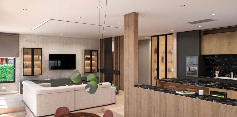 Vivienda con Encanto Contemporáneo